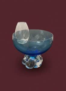 Vintage-Blue-Art-Glass-Footed-Bowl-seda-Style