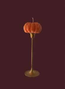 Vintage-Pumpkin-Candlestick-Holder-second-image