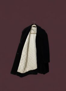 Vintage-s-Black-Velvet-Opera-Coat-third-image