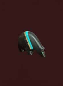 Zuni-Black-Jet-Bear-Fetish-with-Turquoise-Inlay