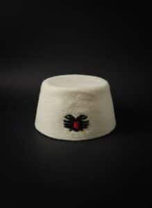 Albanian-Qeleshe-Plis-with-Double-Headed-Eagle-Embroidery