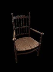 Antique-Lancashire-Spindle-Back-Armchair-with-Rush-Seat-1