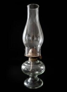Assorted-Glass-Oil-Lamps-with-PA-Mfg.-Co.-and-Lamplight-Farms-examples