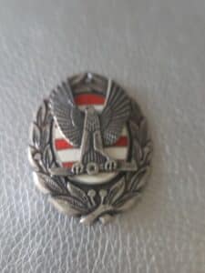 Austrian-Federal-Army-Bundesheer-Cap-Badges-Pair