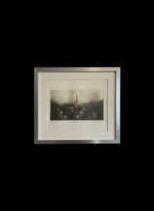 Careva-Damija-Imperial-Mosque-Etching-by-Fritz-Lach