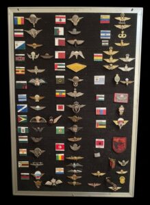 Collection-of-International-Parachutist-Badges-and-Patches