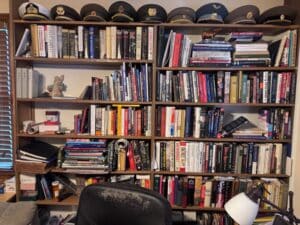 Collection-of-Military-and-Historical-Books-and-Caps