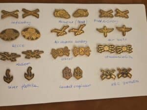 Collection-of-Yugoslav-Peoples-Army-JNA-Collar-Tabs-Mixed-Branches
