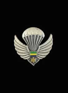 Gabon-Paratrooper-Qualification-Badge-first-Type