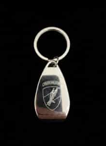 Lamborghini-Silver-Shield-Keyring