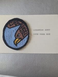 Lebanese-Army-tenth-Parachute-Brigade-Patch