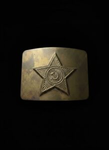 Soviet-Army-Officers-Brass-Belt-Buckle