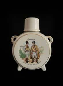 Tapio-Romanian-Folk-Art-Ceramic-Flask
