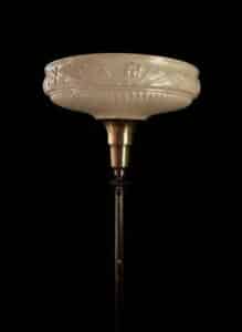 Vintage-Frosted-Glass-Torchiere-Floor-Lamp-with-Embossed-Grapevine-Motif