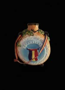 Vintage-Romanian-Bran-Castle-Souvenir-Flask