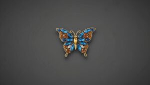 Collection-of-Vintage-Costume-Jewelry-Brooches-including-Figural-and-Floral-Designs-second-image