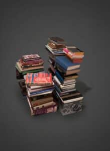 Estate-Lot-Assorted-Books-and-Pana-Vue-Slide-Viewer