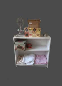 French-Provincial-Style-Three-Drawer-Nightstand