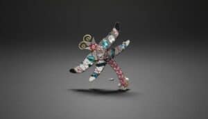Handcrafted-Beaded-Dragonfly-Brooch-second-image