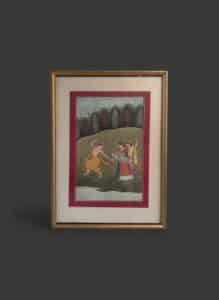 Indian-Miniature-Painting-Radha-Krishna