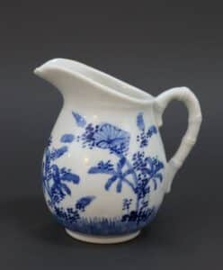 Japanese-Porcelain-Blue-and-White-Creamer-with-Bamboo-Handle-second-image