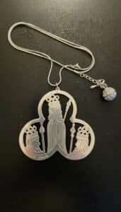 Lunt-Sterling-Silver-Three-Wise-Men-Christmas-Ornament-Pendant-second-image