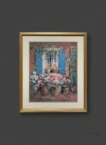 The-Window-Garden-by-L.-Gordon-Limited-Edition-Print