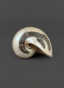 Vintage-Nautilus-Shell-with-Silver-Overlay