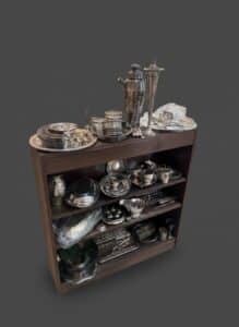 Vintage-Silver-Plated-Tea-Set-and-Barware-Collection