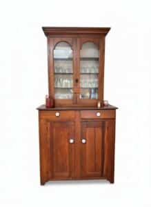 Antique-Pine-Stepback-Hutch