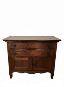 Antique-Tiger-Oak-Washstand