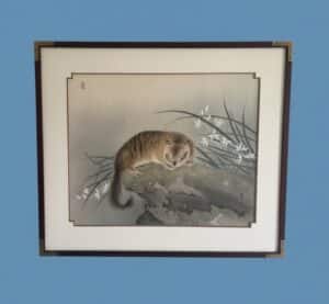 Japanese-Painting-of-a-Tiger-on-a-Rock-by-Ganku-second-image