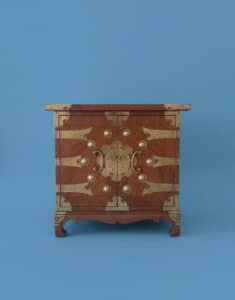 Korean-Bandaji-Style-Nightstand-or-Side-Cabinet-second-image