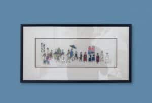 Korean-Folk-Painting-Minhwa-Procession-Scroll-second-image