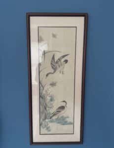 Vintage-Japanese-Watercolor-Painting-of-Waterfowl-second-image