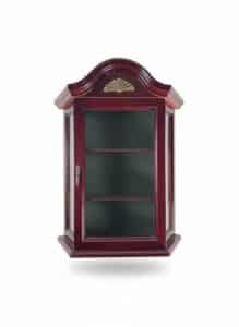 Vintage-Wall-Mounted-Curio-Cabinet-with-Trinket-Collection