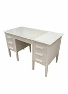 Vintage-White-Metal-Tanker-Desk