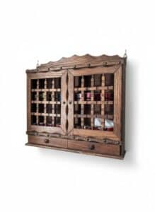 Vintage-Wooden-Spice-Rack-Cabinet