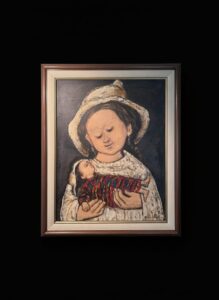 Anibal-Villacis-Oil-Painting-Mother-and-Child