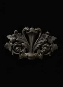 Carved-Wood-Architectural-Pediment-with-Urn-and-Acanthus-Leaves-third-image-3
