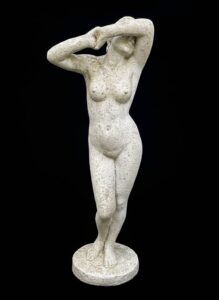 Cast-Stone-Female-Nude-Garden-Statue-Shy-Maiden-or-similar-second-image-3