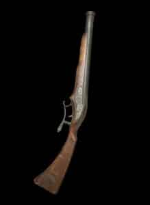 Decorative-Non-Firing-Replica-Flintlock-Pistol-with-Ornate-Foliage-Relief-3