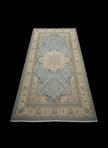 Hand-Knotted-Wool-and-Silk-Persian-Rug