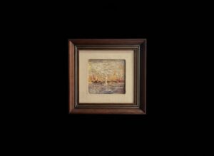 Impressionist-Style-Seascape-Oil-Painting-with-Sailboats