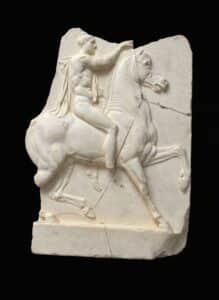 Museum-Reproduction-Greek-Horseman-Wall-Relief-Plaque-3