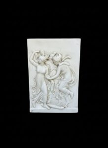 Neoclassical-Plaster-Bas-Relief-Wall-Plaque-The-Three-Graces-3