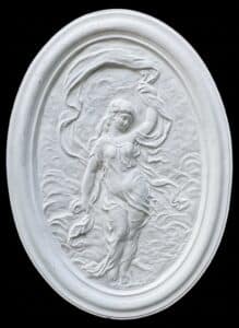 Neoclassical-Plaster-Wall-Medallion-3