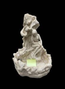 Nymph-and-Rock-Formation-Electric-Water-Fountain-3
