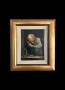 Oil-Painting-of-a-Watchmaker-by-Carl-Schleicher-3