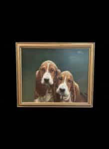 Original-Oil-Painting-of-Two-Basset-Hounds-3